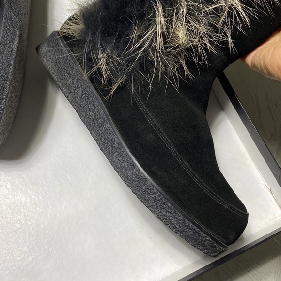 Real Fur Calf Winter Boots/Size 8 - Picture 7 of 14